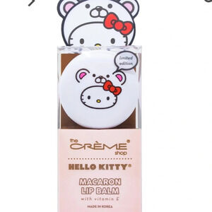 NIB CREME SHOP HELLO KITTY MACARON LIP BALM